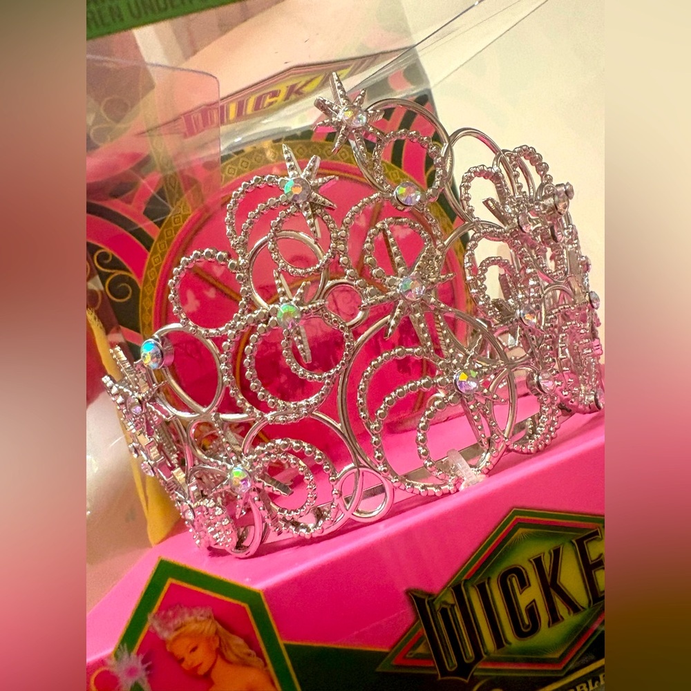 Wicked Silver Crystal Tiara - Women's Accessory